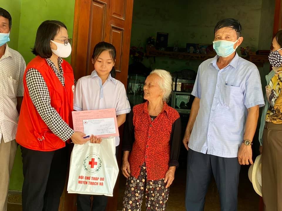 Hội Chữ thập đỏ huyện Thạch Hà:hoạt động ý nghĩa chúc mừng ngày sinh nhật Bác