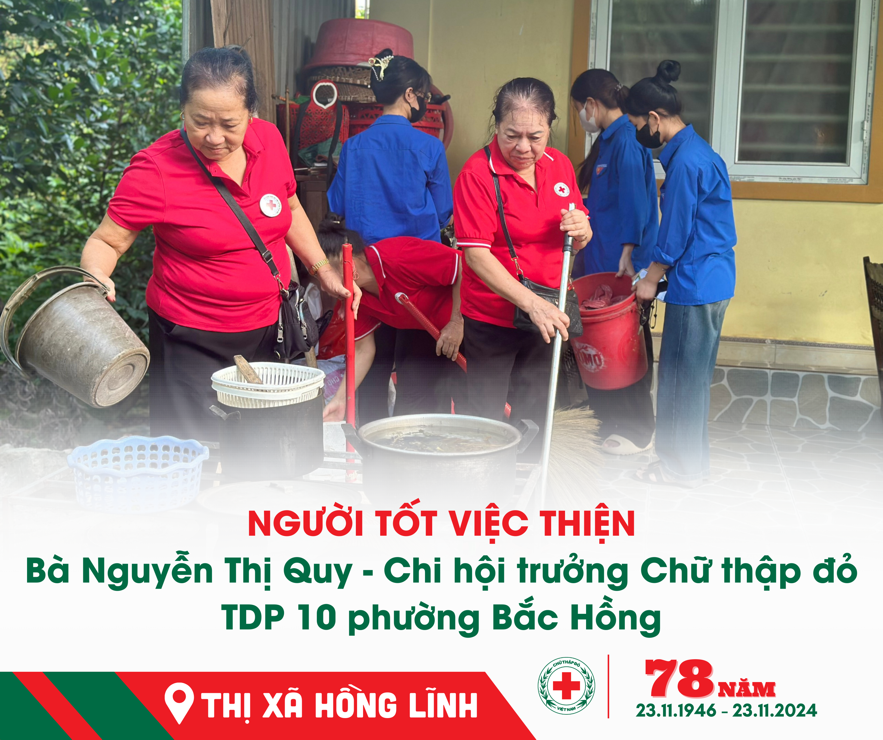 Người cán bộ cơ sở nhiệt tình, tâm huyết với công tác Hội Chữ thập đỏ 