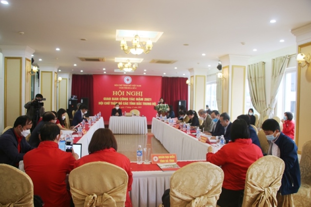 Tổng giá trị họat động năm 2021 của Hội Chữ thập đỏ các tỉnh Bắc Trung Bộ  đạt hơn 357 tỷ đồng