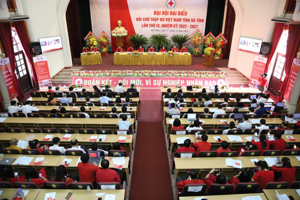Hệ thống tổ chức Hội Chữ thập đỏ tỉnh Hà Tĩnh