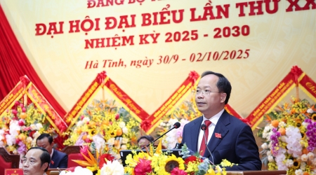 Tin tưởng vào tương lai phát triển tươi sáng của Hà Tĩnh (Báo Hà Tĩnh)